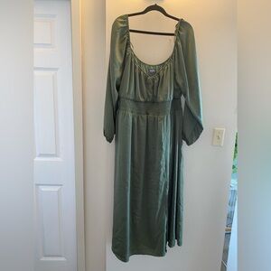 Arula Green Maxi Dress